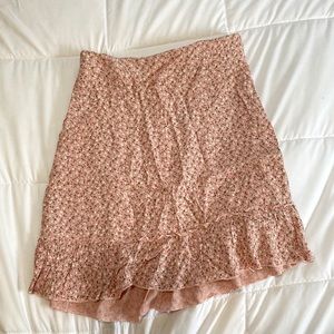 Brandy Melville floral skirt